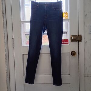 J Brand Jeans Women's Size 29 Y2K Skinny Dark Blue Denim